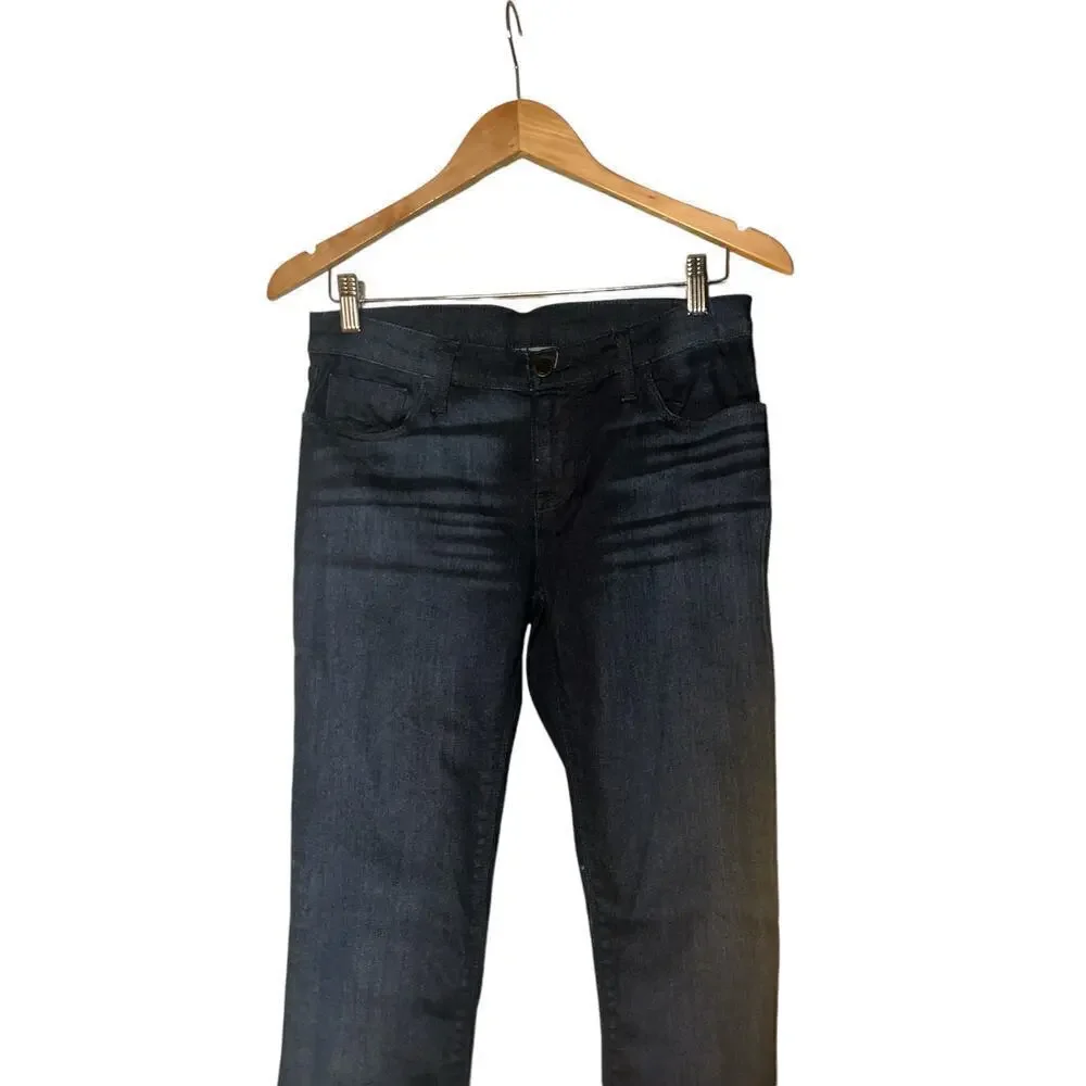 Hudson Women's Low Rise Stretch Super Skinny Denim Size 26 Dark Wash Blue NWT - Picture 2 of 5